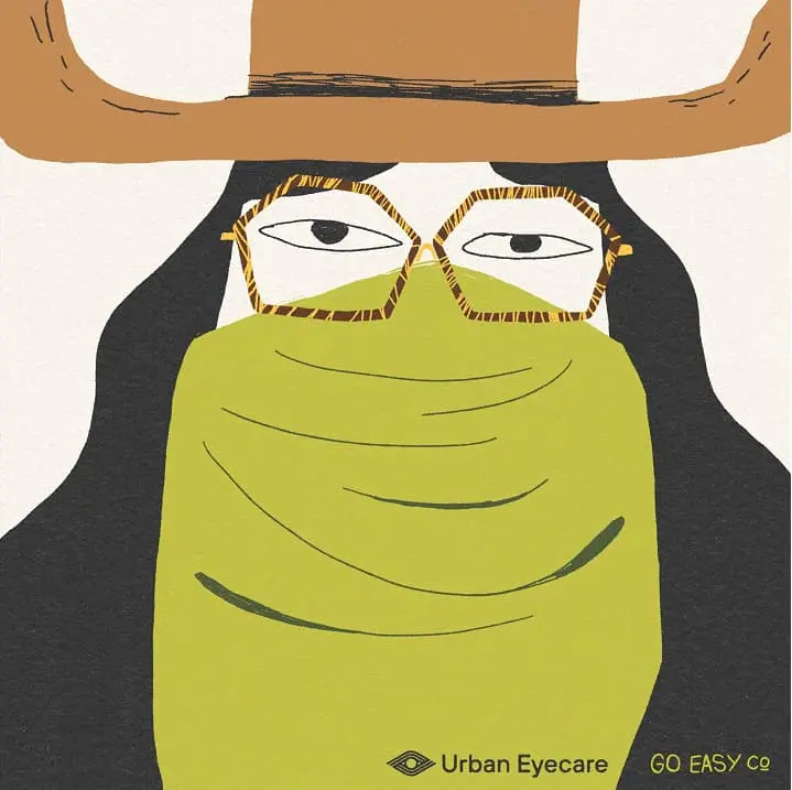 Urban Eyecare Fall Artist Cloth by Jeffrey of Go Easy Co.